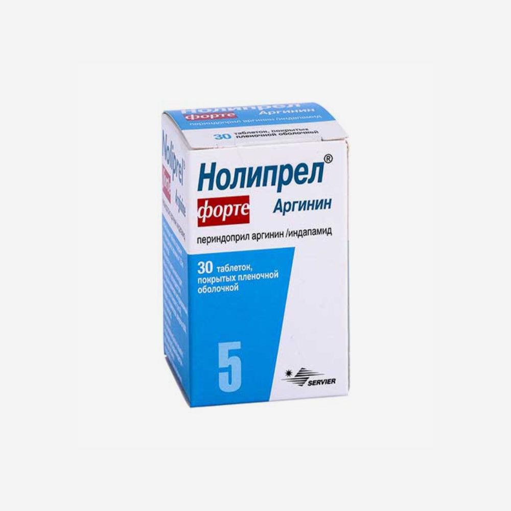 Нолипрел Форте Аргинин 5/1.25мг 30шт.