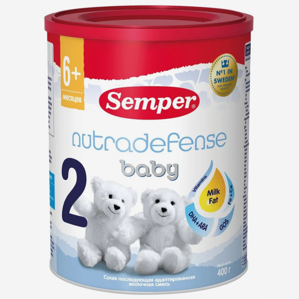 Semper nutradefense baby 2 6м+  400г