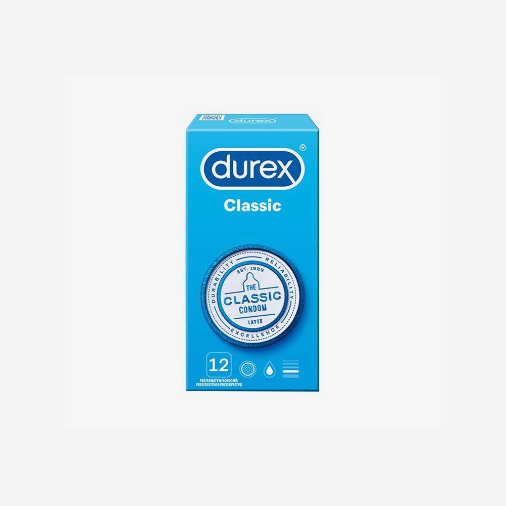 Durex Classic презерватив 12шт.