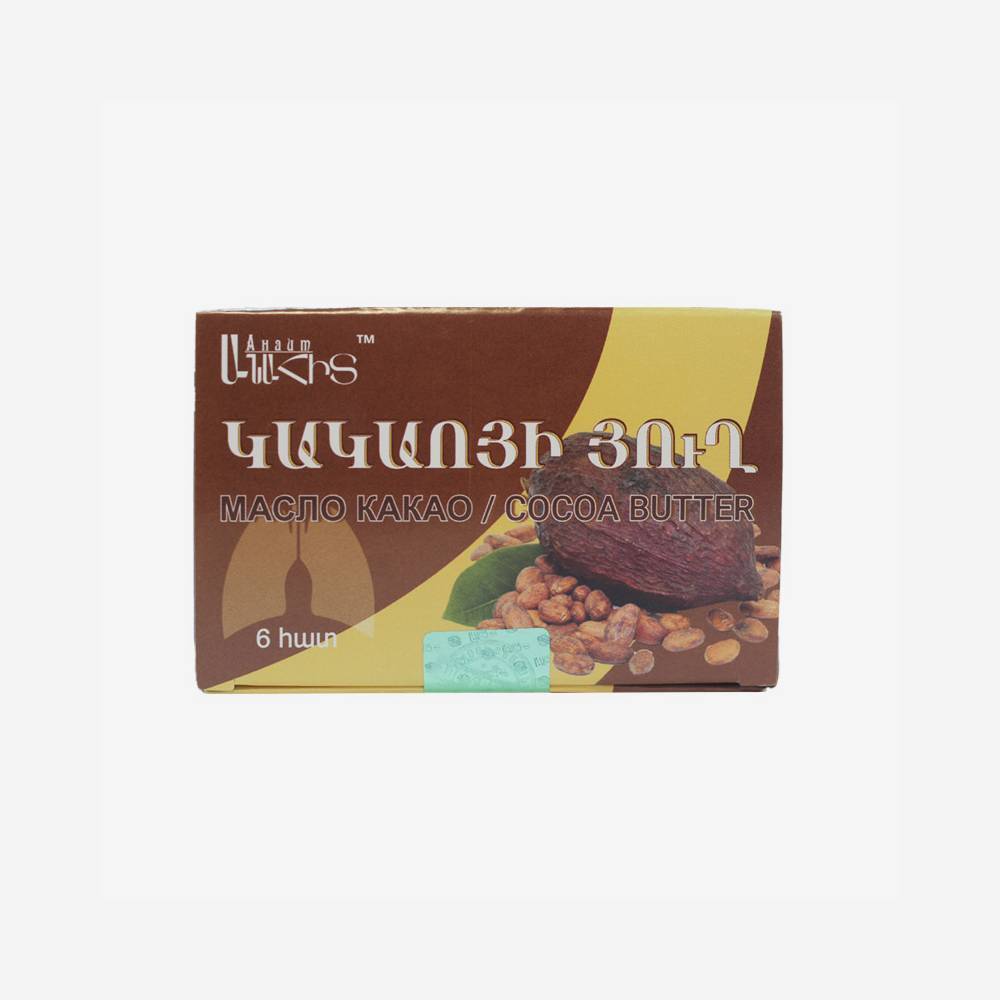 Масло какао 6г 6шт.