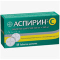 Аспирин С шип. таб. 400мг 10шт.