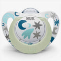 Nuk пустышка из силикона  Star Night 0-6м