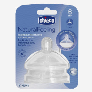 Chicco соска для бутылки 6м+
