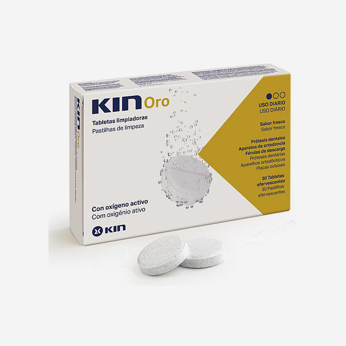 KIN oro шип. таб. для чистки протезов 30шт.