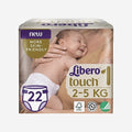Libero Touch подгузники N1 22шт.