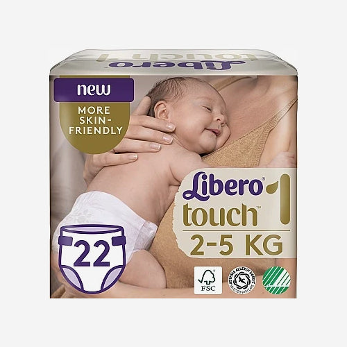 Libero Touch подгузники N1 22шт.