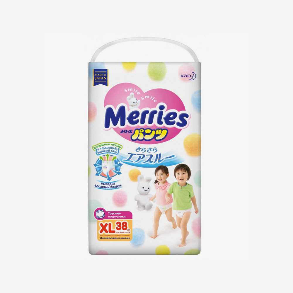 Merries трусы N5 38шт.