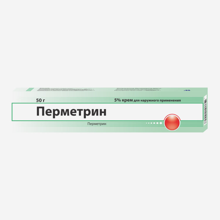 Перметрин крем 5% туба 50г