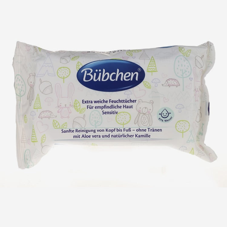 Bubchen влажные салфетки сенситив 48шт.