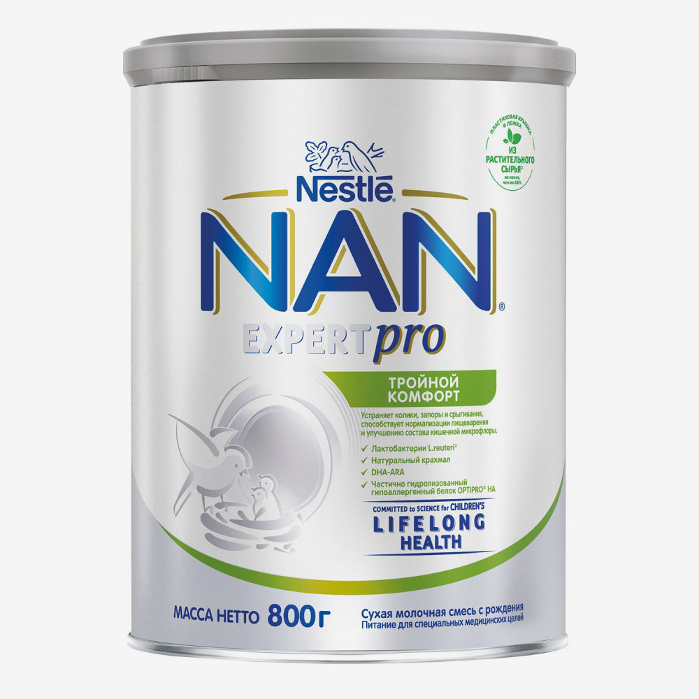 Nan тройной комфорт 800г