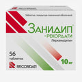 Занидип 10мг 56шт.
