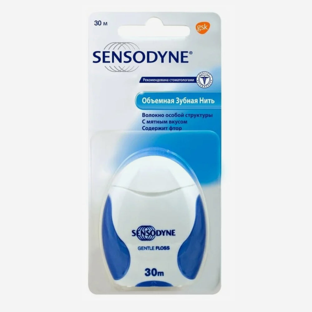 SENSODYNE зубная нить 30м