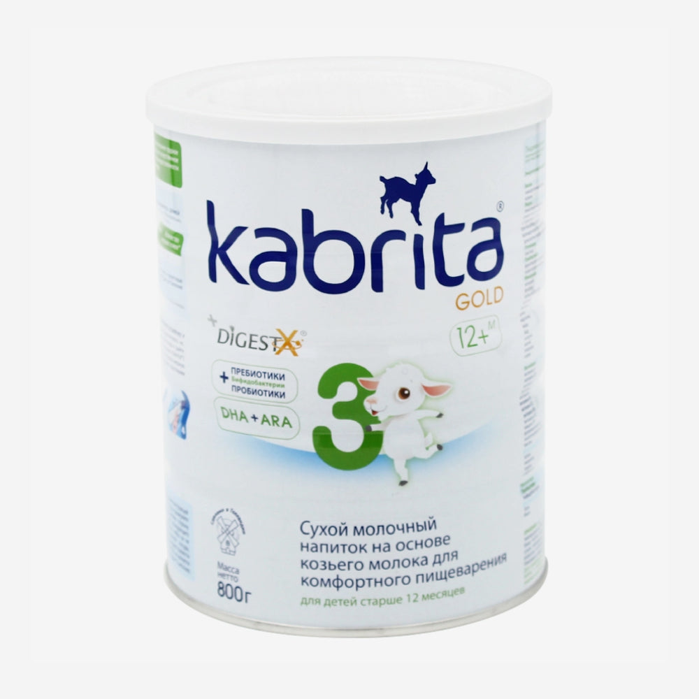 Kabrita Gold 3 молочная смесь с 12м. 800г