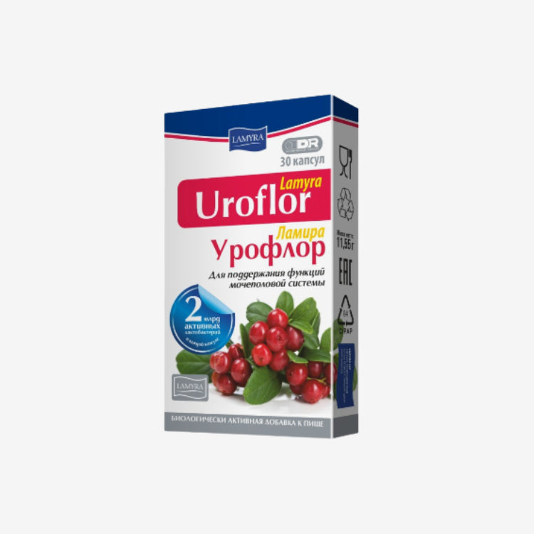 Урофлор Ламира капс. 30шт.