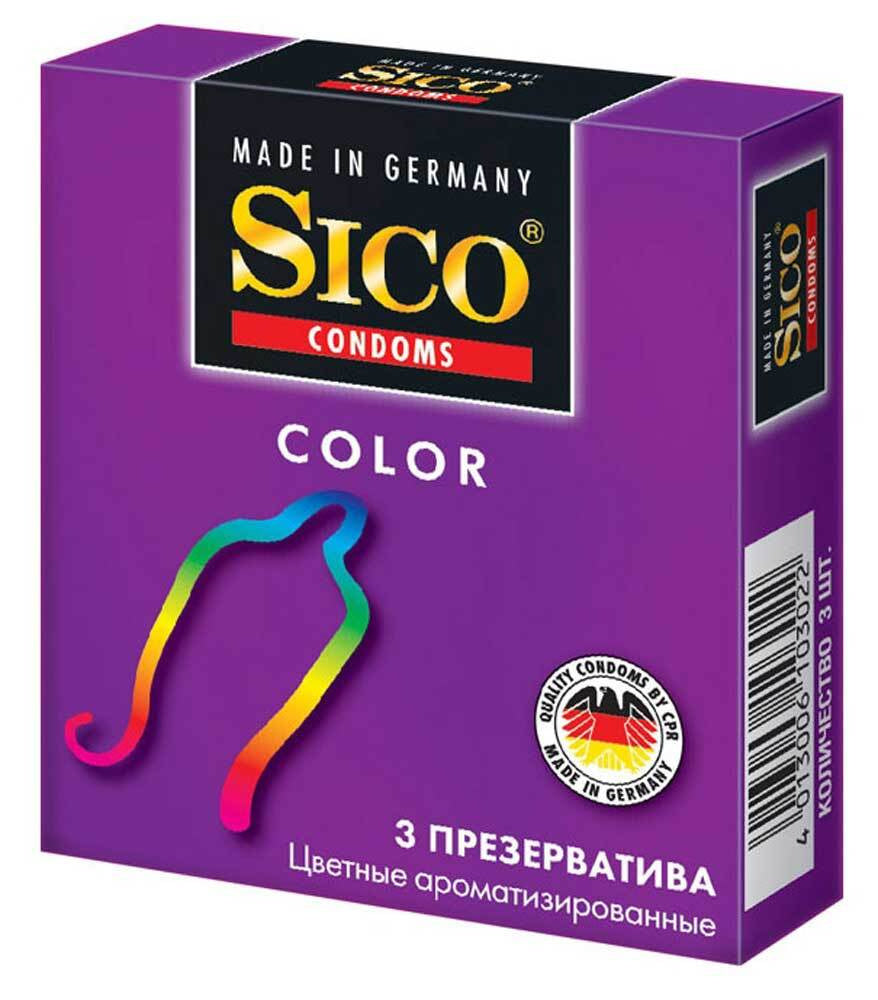 Sico Color презерватив 3шт.