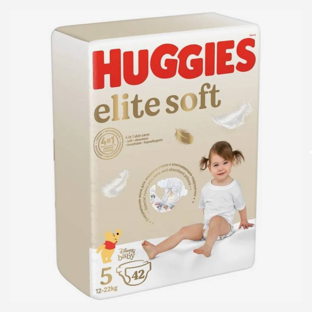 Huggies Elite Soft N5 42шт.