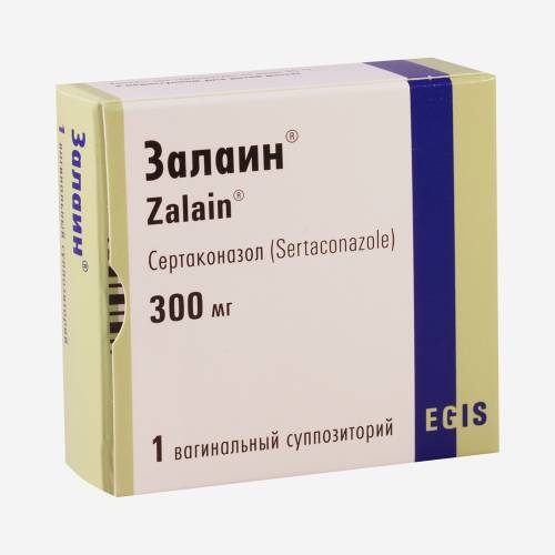 Залаин ваг.супп. 300мг