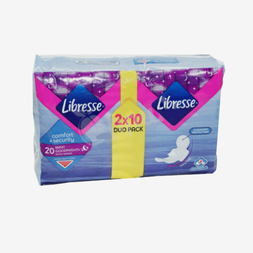 Libresse Maxi Goodnight прокладки 20шт