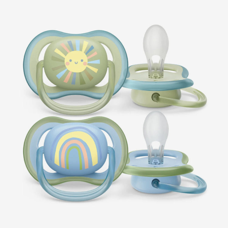 Avent Ultra Air пустышка из силикона 0-6 мес. 2шт.