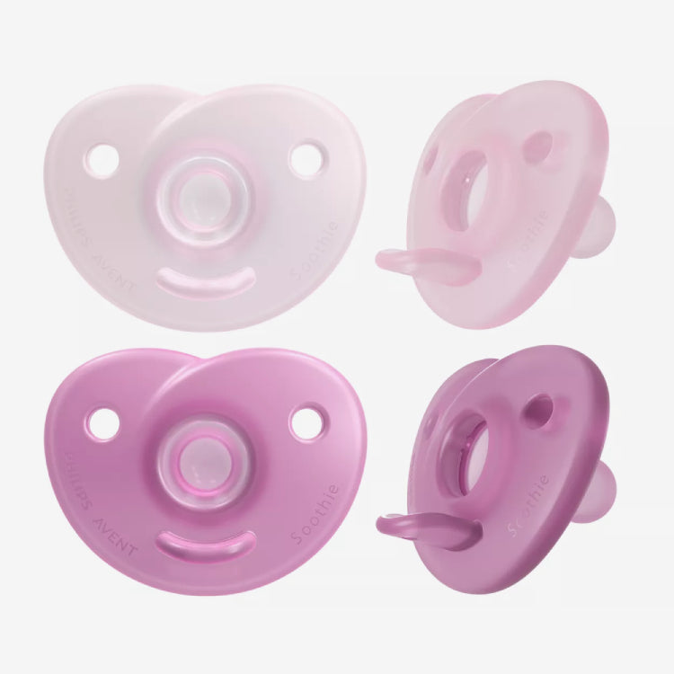 Avent Soothie пустышка из силикона 0-6 мес. 2шт.