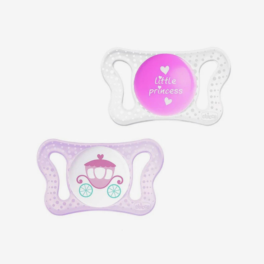Chicco Micro пустышка 0-2мес. 2шт.