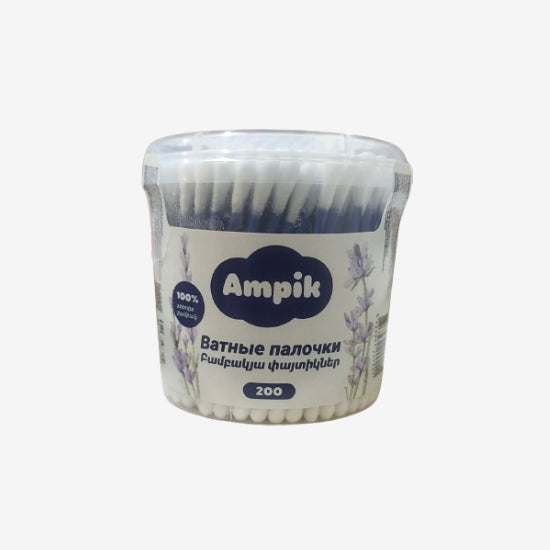 Ampik ватные палочки 200шт.