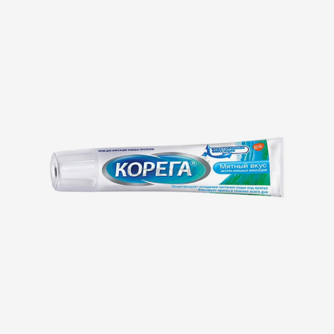 Клей Корега д / фикс. зубных протезов мятный вкус 70г