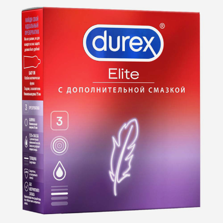 Durex Elite презерватив 3шт.