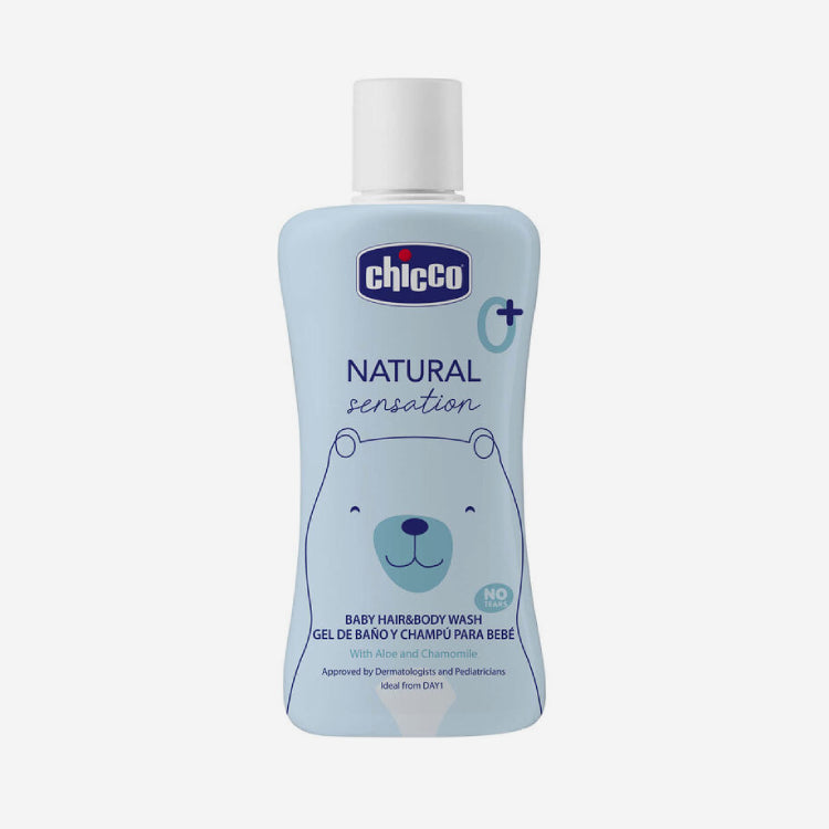 Chicco сенситив (средсво д/тело и волос) 0+ 200мл