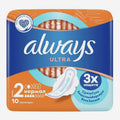 ALWAYS ultra normal (4 кап, N2) прокладки 10шт.