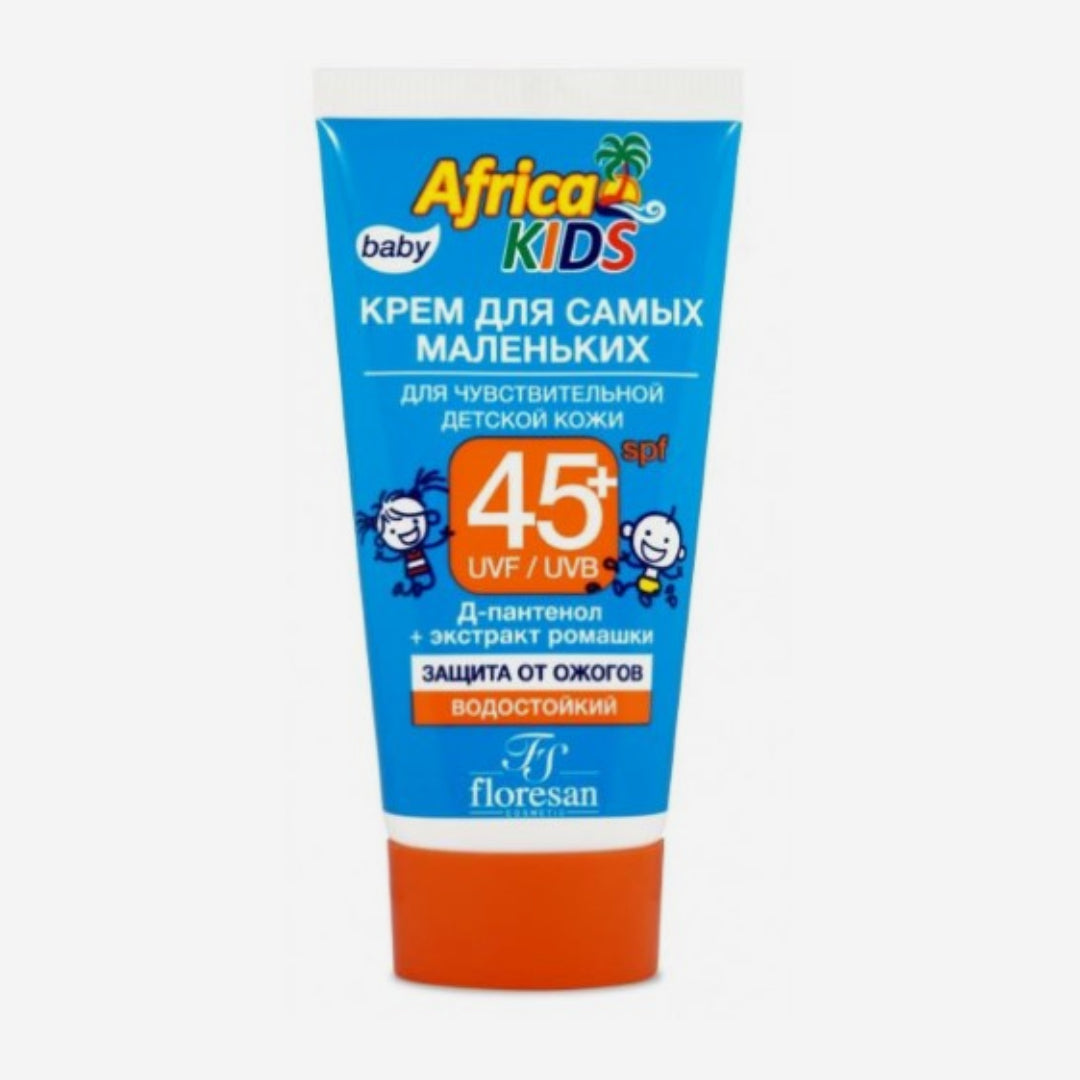 Floresan Africa kids крем солнцезащитный SPF45+(UVA//UVB) 50мл