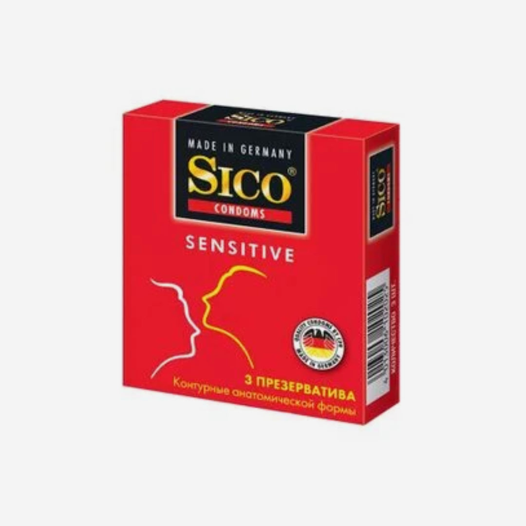 Sico Sensitive презервативы 3шт.