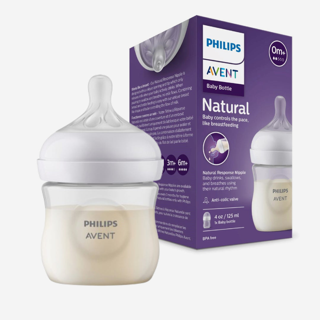 AVENT Natural бутылка пласт. 0м+ 125мл 1шт.