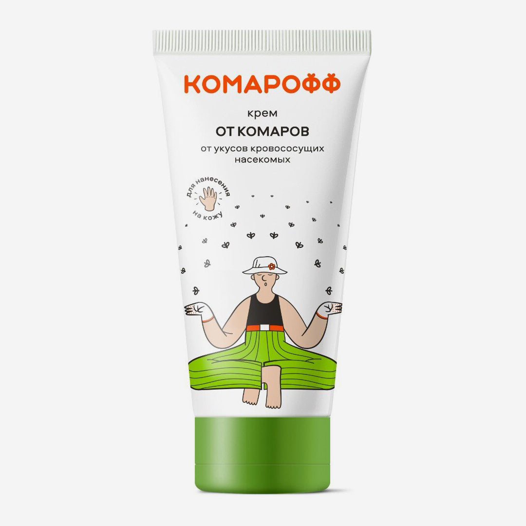 Комарофф  крем от комаров 100мл