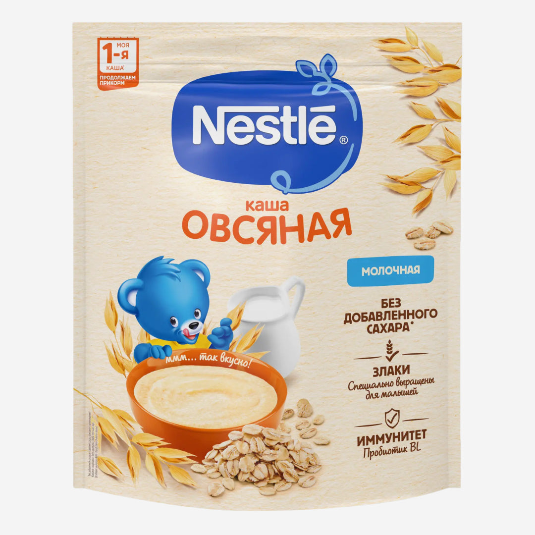 Nestle каша мол. овсяная 6м+ 200г