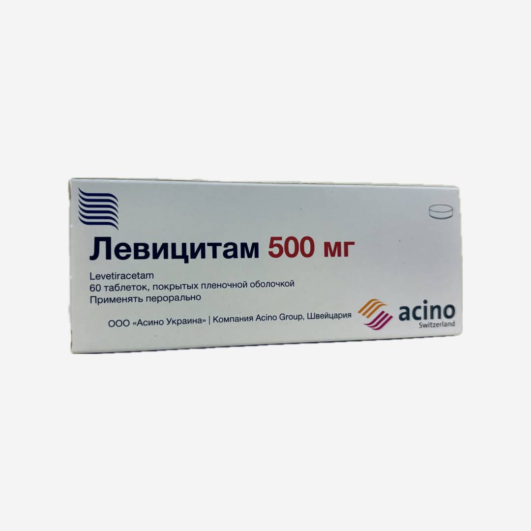 Левицитам таб. п/о 500мг 60шт.