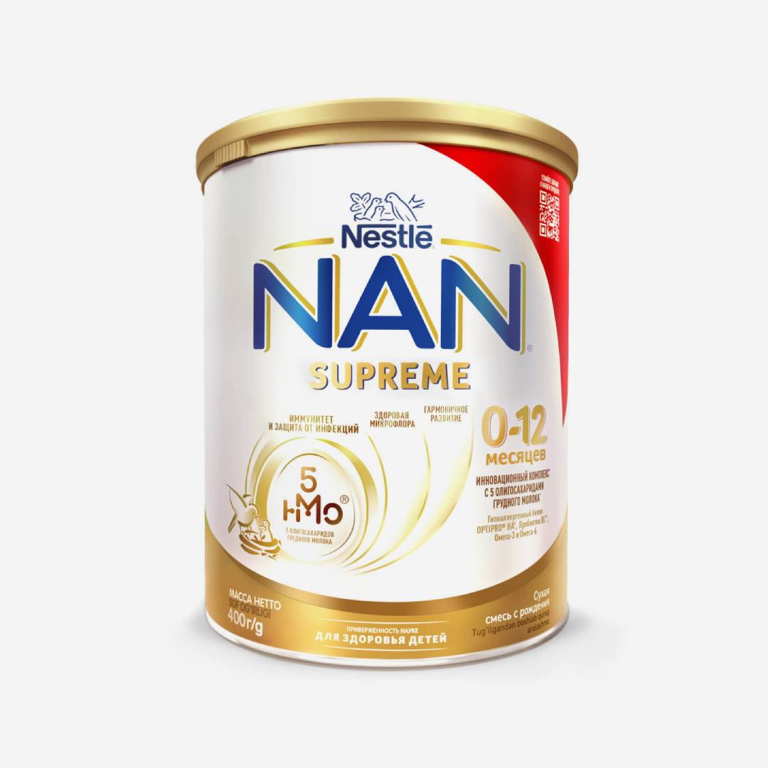 Nan Supreme мол. смесь 0-12мес. 400г