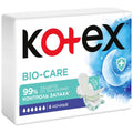 Kotex  прокладки Био Кар найт 6шт