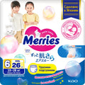 Merries трусы N6 24шт.