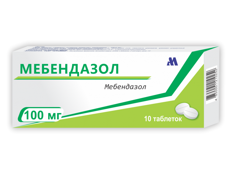 Мебендазол таб. 100мг х 10