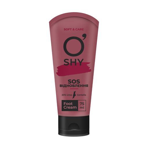 Крем для ног O'shy Soft & Care SOS восстановление, 75 мл