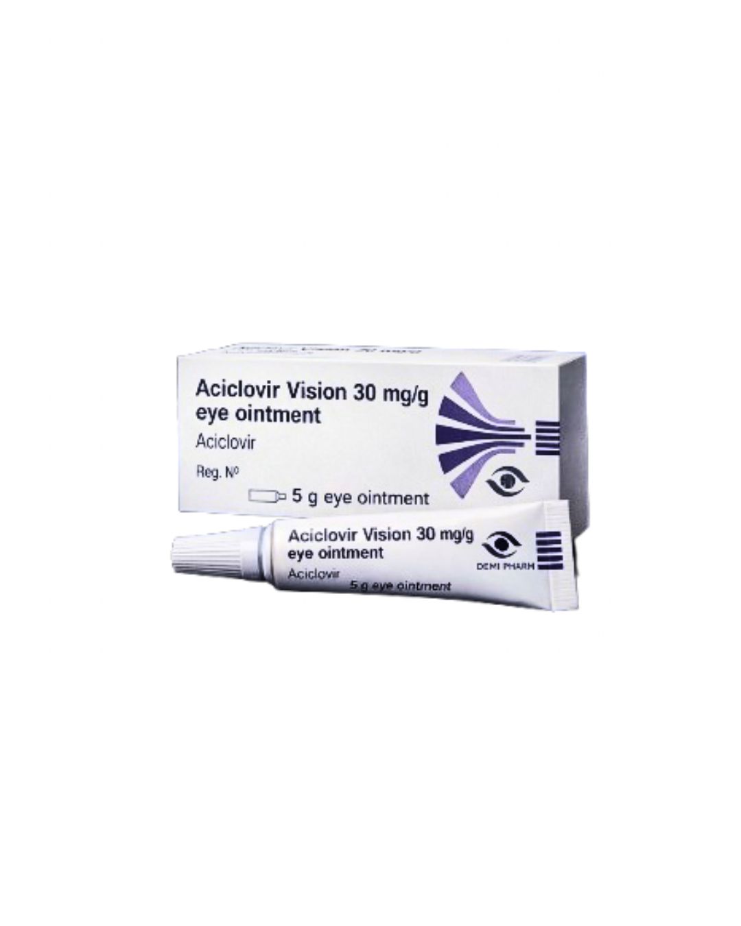 Ацикловир Вижъ Aciclovir Vision 30 mg/g  глазная мазь