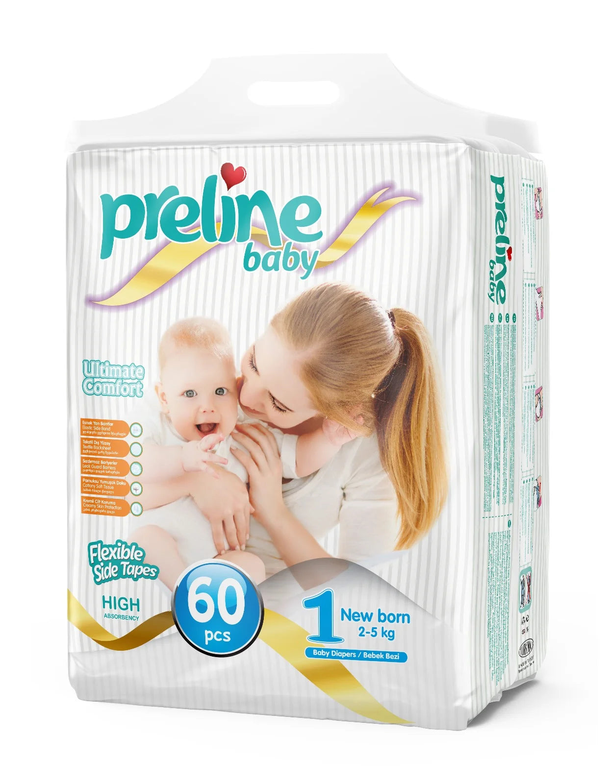 Preline подг. д/д 4 7-18кг 60шт