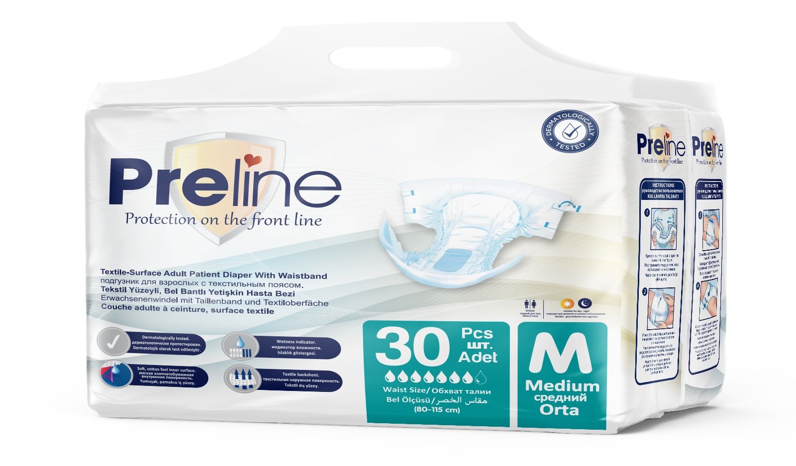 Preline подг. д/взр. М 30шт