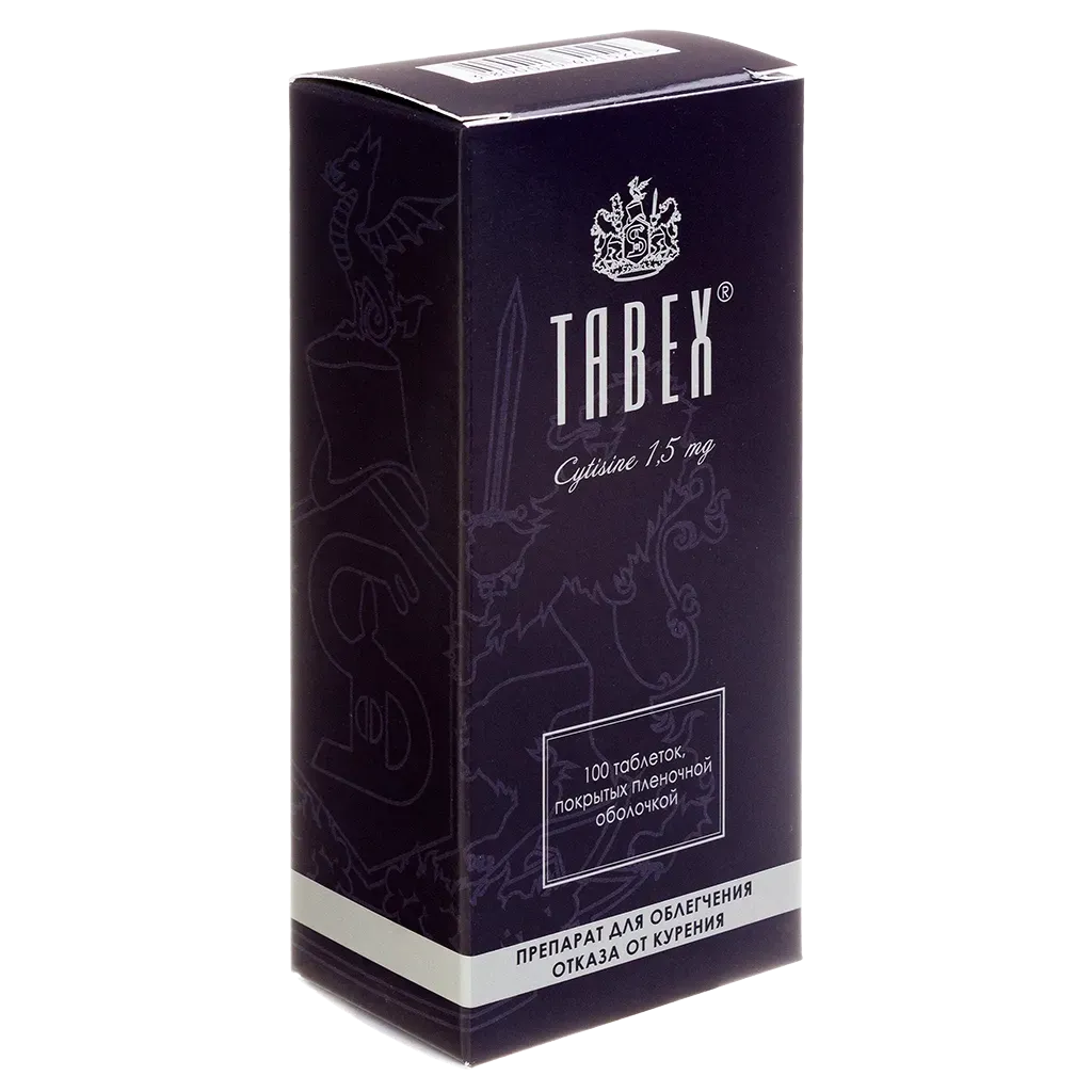 Табекс 1.5мг 100шт.