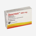 Зентел 400мг 1шт.