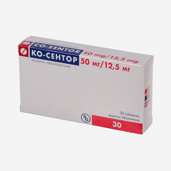 Ко-сентор 50/12.5мг 30шт.