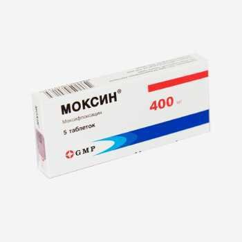 Моксин 400мг 5шт.