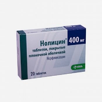 Нолицин 400мг 20шт.