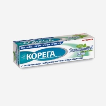 Корега освежающий вкус клей для протеза 40г